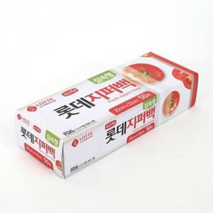 25x32cm 지퍼백 50매입 이라이프 비닐팩 실속형