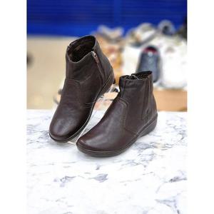 허시파피 세이브존05 여성 모던정장 베이직 광폭 캐주얼 퍼 앵클 처카 3FK601