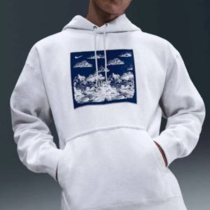 나이키후드티 GQT HV4115-051 솔로 스우시 풀오버 플리스 후디 M - 버치 헤더