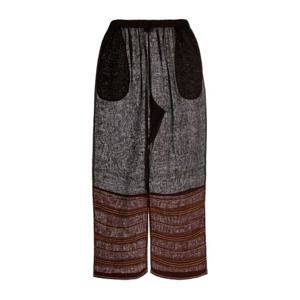 토리버치 스트라이프 헴 와이드 리넨 팬츠 175276 200