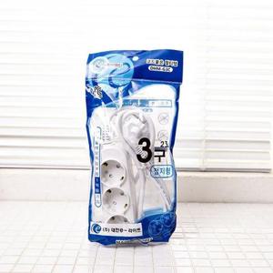 접지형 일반형 멀티탭 콘센트 1.5미터 3구 2호