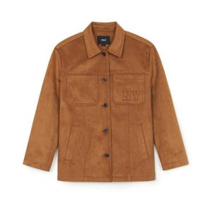 MLB자켓 GQC 3FJPB0246-50CAD 여성 쿠퍼 미드 스웨이드 재킷(싱글) 뉴욕 양키스