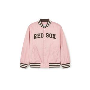 MLB키즈자켓 GQC 7AJPV0244-43PKL 나일론 바시티점퍼 보스턴 레드삭스
