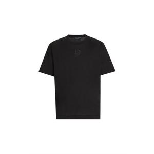 돌체앤가바나 반팔 티셔츠 G8PN9ZG7O4E N0000 Black