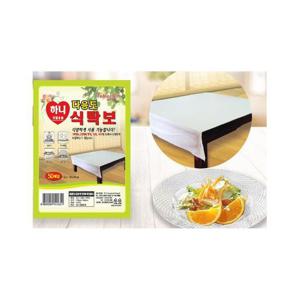 하니 일회용 다용도 비닐 식탁보 50매입 (대용량) 880mm X 1260mm