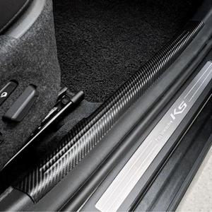 k5 DL3 블랙카본 1열 도어스텝커버