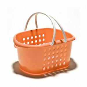 수납바구니 항균 목욕바구니 웨이브