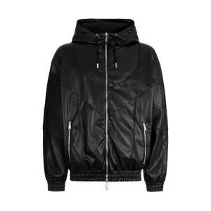 디스퀘어드2 인조 레더 집업 재킷 S74AM1676S60340