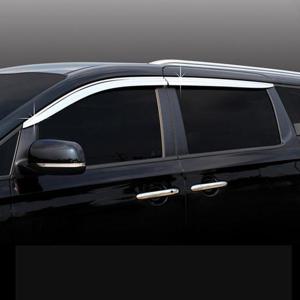 올뉴카니발 K-623 크롬 썬바이져 4P 햇빛 빗물차단