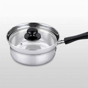 키친플라워 인덕션 냄비 스텐 라면 냄비 편수 16cm