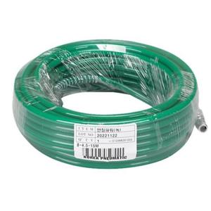 우레탄연질파워호스 8x4.5x15M(녹색)(6220129)