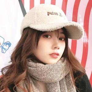 여성 겨울 램스울 뽀글이볼캡 여자겨울야구모자 4컬러