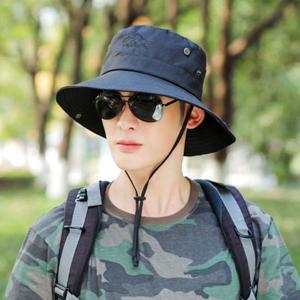 남성 등산 챙모자 캠핑 버킷햇 사파리 자외선