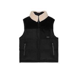 코닥 공용 브라우니 컬러블록 다운 베스트 BB K4423LDV95 BLK