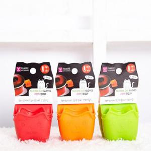 실리콘 고양이장갑GR OR RED(색상랜덤)