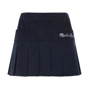 [마스터바니] 여성 백 밴딩 코듀로이 플리츠 큐롯 스커트