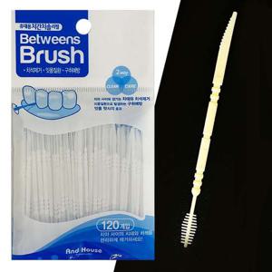 우일 휴대용 치간칫솔 리필 120P 이쑤시개