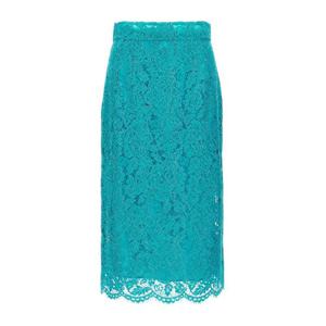 돌체앤가바나 레이스 스커트 F4B7ITHLM7L B4469