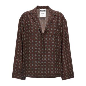 모스키노 패턴 블라우스 A02055455 1102