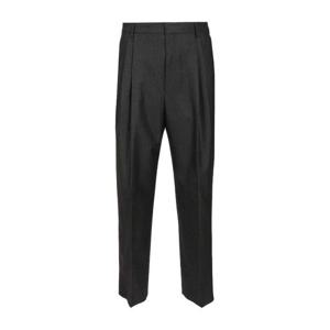 드리스반노튼 플리츠 와이드 울 팬츠 252 020998 2193 803