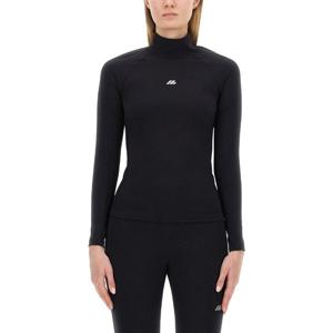 발렌시아가 로고 하이넥 슬림핏 티셔츠 797041_4E2B91081