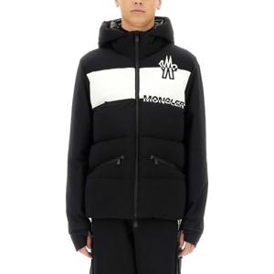 몽클레어 로고 프린트 후드 패딩 재킷 8G00018 80280999