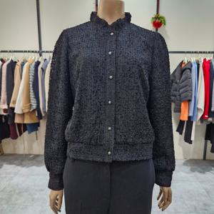 [더아이잗]더아이잗 레이스 버튼 포인트 블라우스 IRAA0BL021