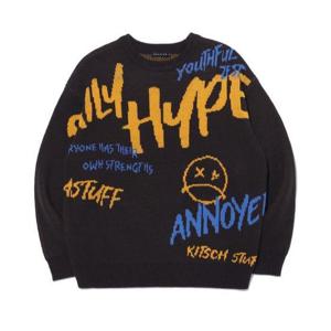 리트머스 HC38 스마일 전판 라운드 니트 LP9SU939