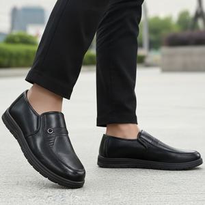 남성 심플 스티치 라인 로퍼 통굽 로퍼 ZG-TT933