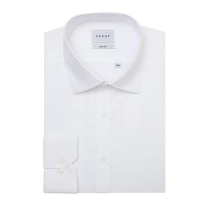 [예작(셔츠)]예작 긴팔 면혼방 솔리드 슬림핏셔츠(YJESBS161WH)