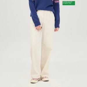 베네통 데님 코듀로이 롱일자 팬츠 BAPTA5561