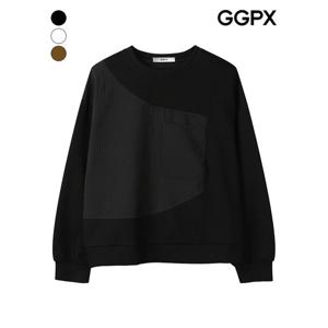 [GGPX]톤온톤 엠보 맨투맨 티셔츠 (GPB_TS007F)