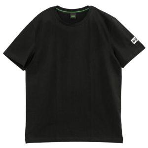 휴고보스 반팔 티셔츠 50533717960 BLACK WHITE DOM