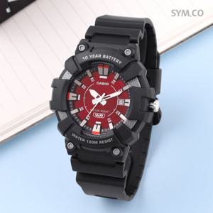 카시오 MW-610H-4A 시인성 좋은 아웃도어 아날로그 스포츠 남자 우레탄 시계 d