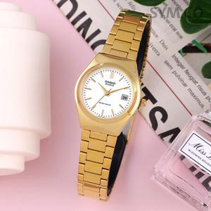 카시오 LTP-1170N-7A 클래식 아날로그 쿼츠 정장 여자 메탈 시계 d