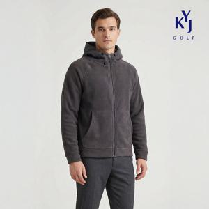 겨울 플리스 후드 자켓 양면 후리스 남성 집업 점퍼 KPWMJP92