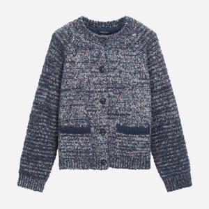 [써스데이아일랜드]라운드넥 부클 니트 가디건 T258MCD258W