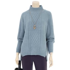 [모리스커밍홈] 반목 꽈배기 옆트임 니트_M2512KN146D