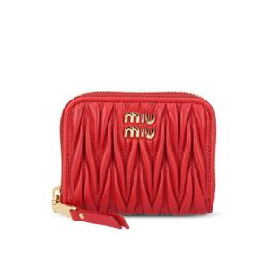 미우미우 지갑 5MM268AFPPF0011 P26 RED