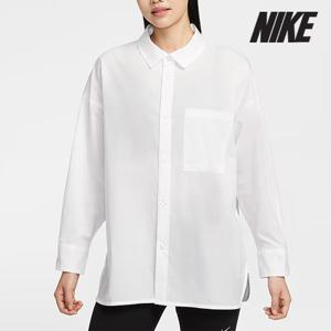 [나이키]나이키 여성용 셔츠/ HJ0716-100/ 우먼스 스포츠웨어 칠