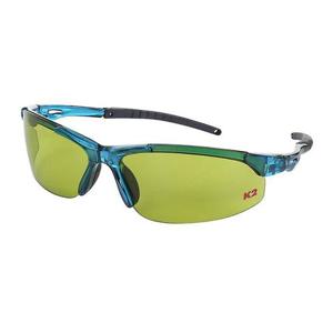 K2Safety KP-104C 초경량프레임 자외선 차광 보안경 그린렌즈 1.7도