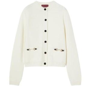 구찌 가디건 851977 XKEVK9051 White