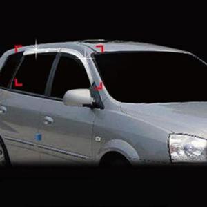 카렌스2 썬바이저 크롬 선바이저 윈도우 빗물받이 4P