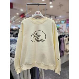 소이주니어 세이브존01 브라운레터링 기모 맨투맨 24w1453