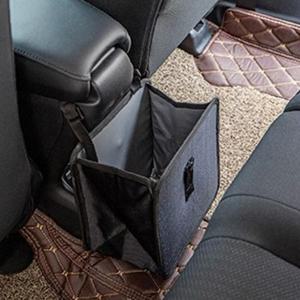 마이카 차량수납함(블랙) 자동차쓰레기통 수납포켓