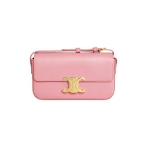 셀린느 샤이니 카프스킨 숄더백 클로드 로즈 194143BF4-24OS