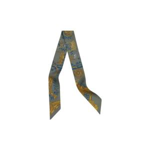 에르메스 에트리에 리믹스 트윌리 베르 드 그리 블루 모옌 H063502T13