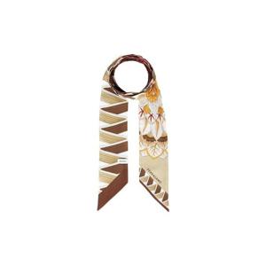 페라가모 실크 스카프 베이지 321134-787763