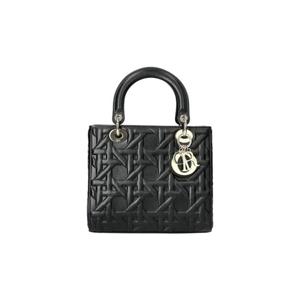 디올 미디움 레이디 백 블랙 M0565OBPJ-M900