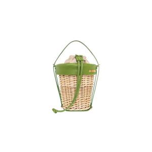 자크뮈스 르 파니에 소 위커 버킷 바스켓 그린 231BA078-3111-550